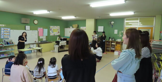 年少・年中組さんの参観日