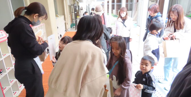 卒園生がやってきた