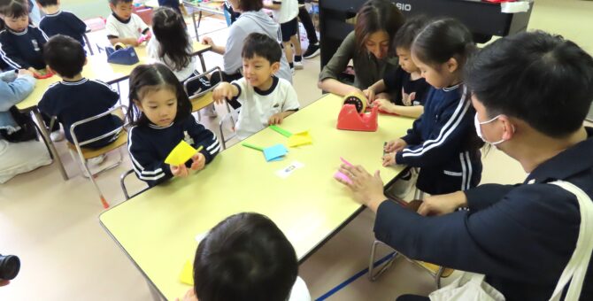 今日は年中「ほし組」さんの・・・