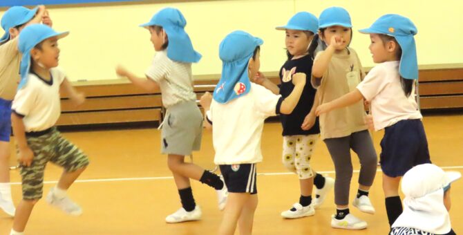 プール開き前の体育教室